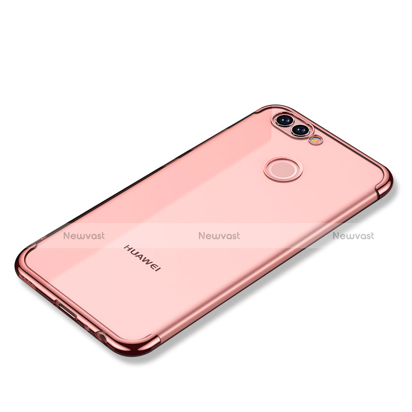 Ultra-thin Transparent TPU Soft Case H02 for Huawei Nova 2 Plus Rose Gold