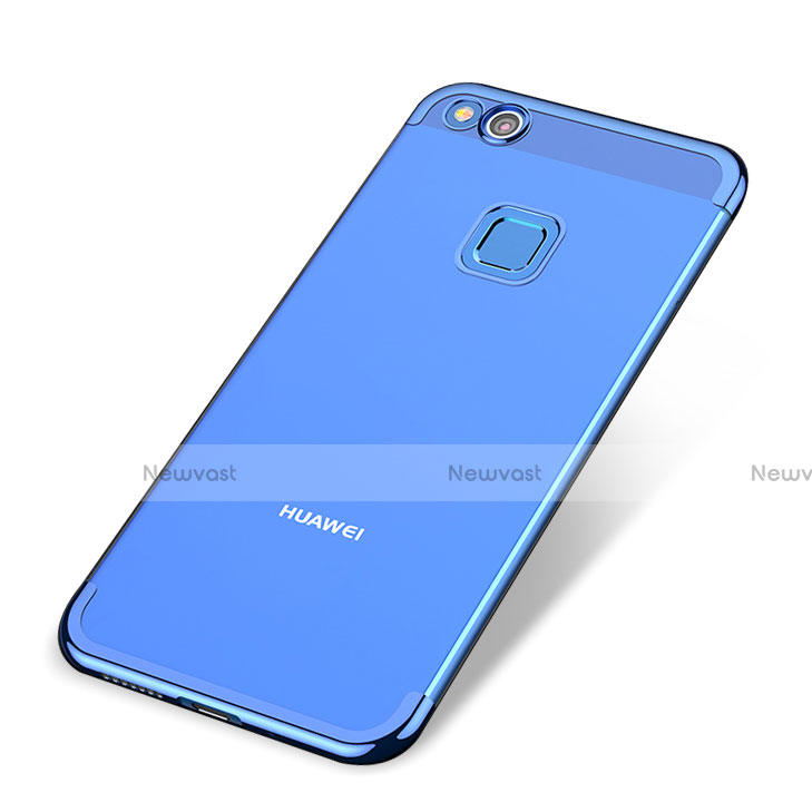 Ultra-thin Transparent TPU Soft Case H02 for Huawei Nova Lite Blue