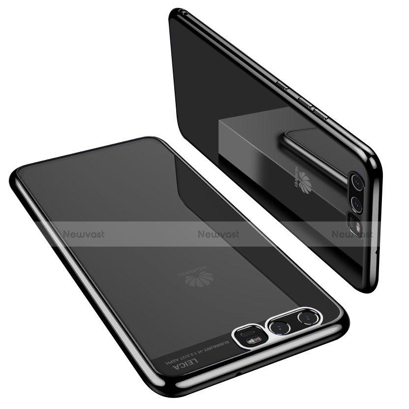 Ultra-thin Transparent TPU Soft Case H02 for Huawei P10 Black