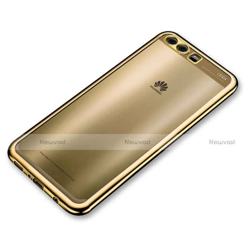 Ultra-thin Transparent TPU Soft Case H02 for Huawei P10 Gold