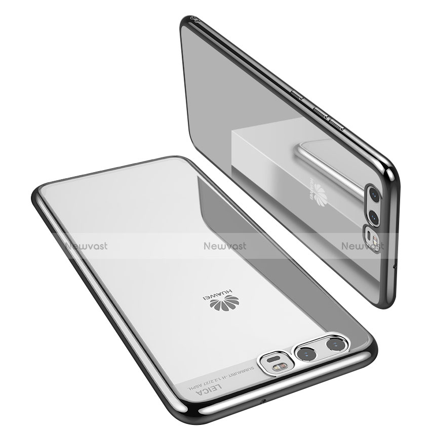 Ultra-thin Transparent TPU Soft Case H02 for Huawei P10 Silver