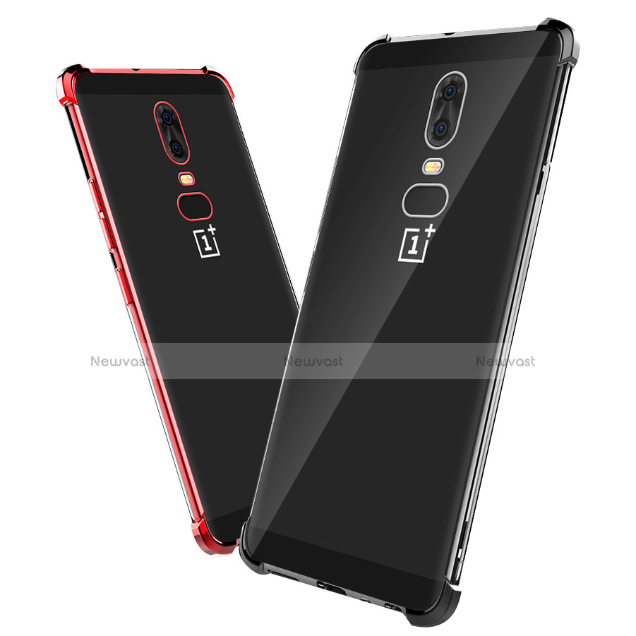 Ultra-thin Transparent TPU Soft Case H02 for OnePlus 6