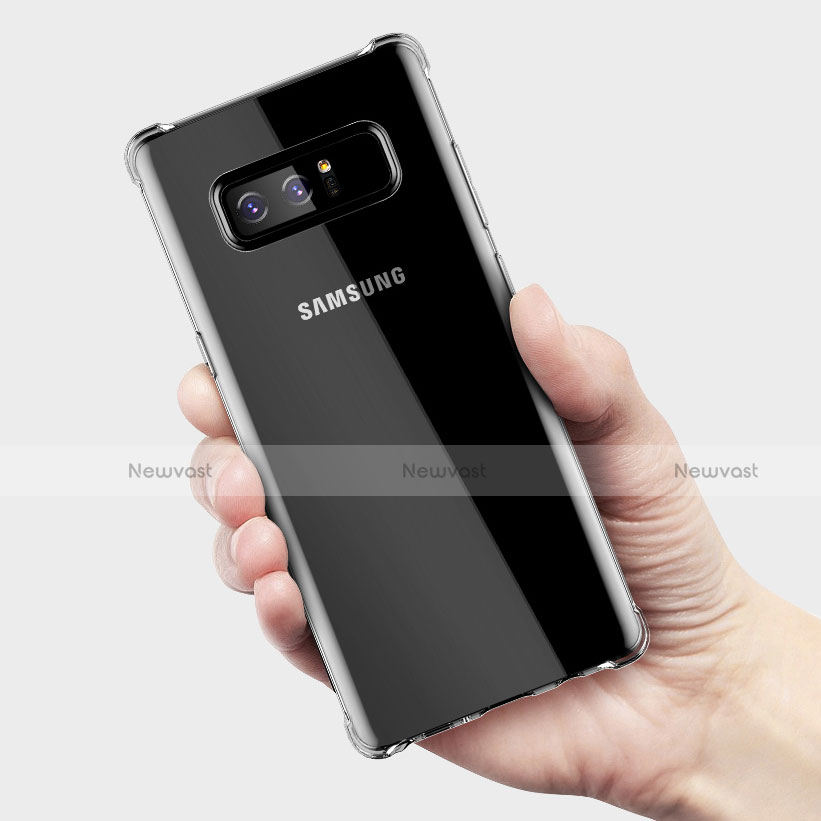 Ultra-thin Transparent TPU Soft Case H02 for Samsung Galaxy Note 8 Clear