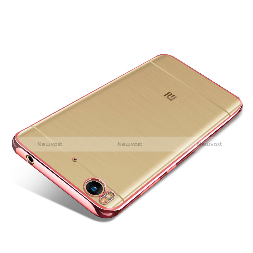 Ultra-thin Transparent TPU Soft Case H02 for Xiaomi Mi 5S 4G Rose Gold