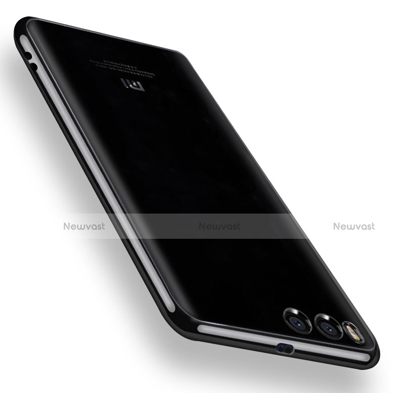 Ultra-thin Transparent TPU Soft Case H02 for Xiaomi Mi 6 Black