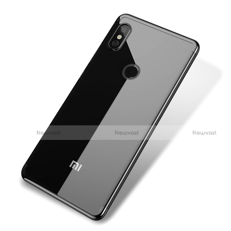 Ultra-thin Transparent TPU Soft Case H02 for Xiaomi Mi 8 Black