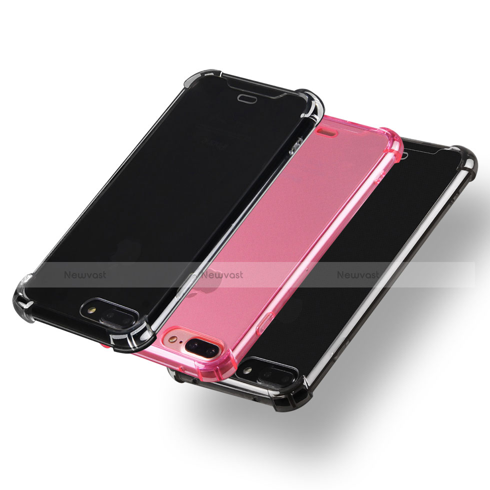 Ultra-thin Transparent TPU Soft Case H03 for Apple iPhone 8 Plus