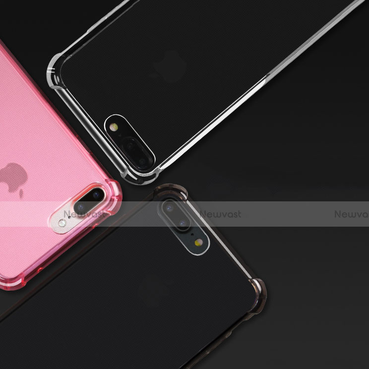 Ultra-thin Transparent TPU Soft Case H03 for Apple iPhone 8 Plus