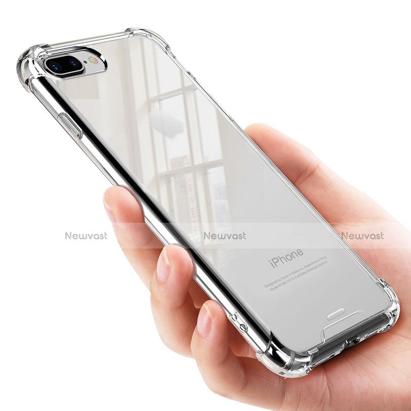 Ultra-thin Transparent TPU Soft Case H03 for Apple iPhone 8 Plus