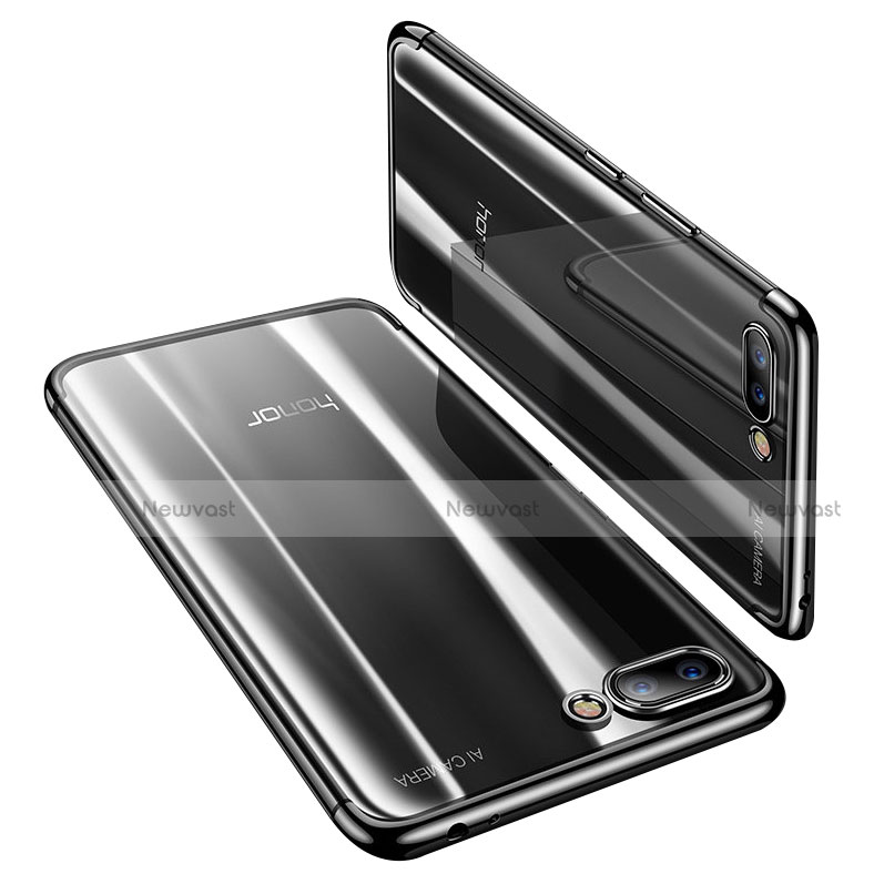 Ultra-thin Transparent TPU Soft Case H03 for Huawei Honor 10 Black