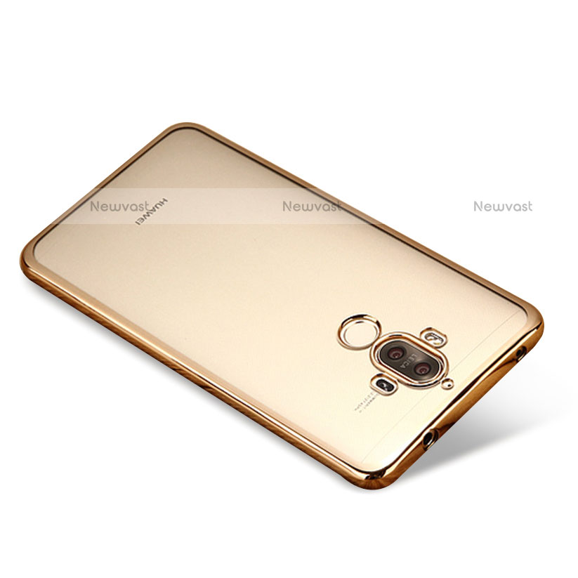 Ultra-thin Transparent TPU Soft Case H03 for Huawei Mate 9 Gold