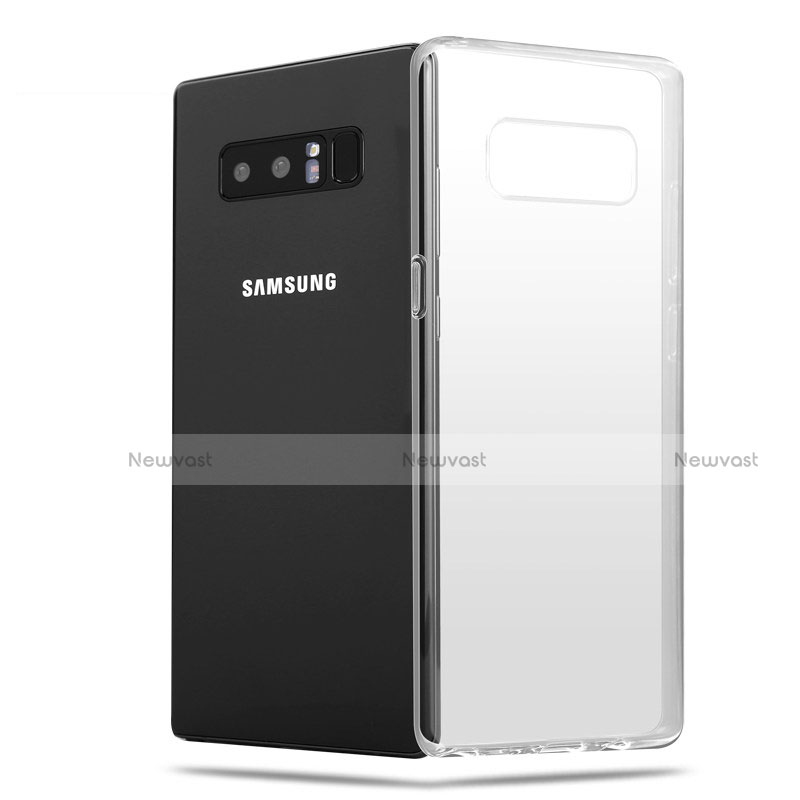 Ultra-thin Transparent TPU Soft Case H03 for Samsung Galaxy Note 8 Clear