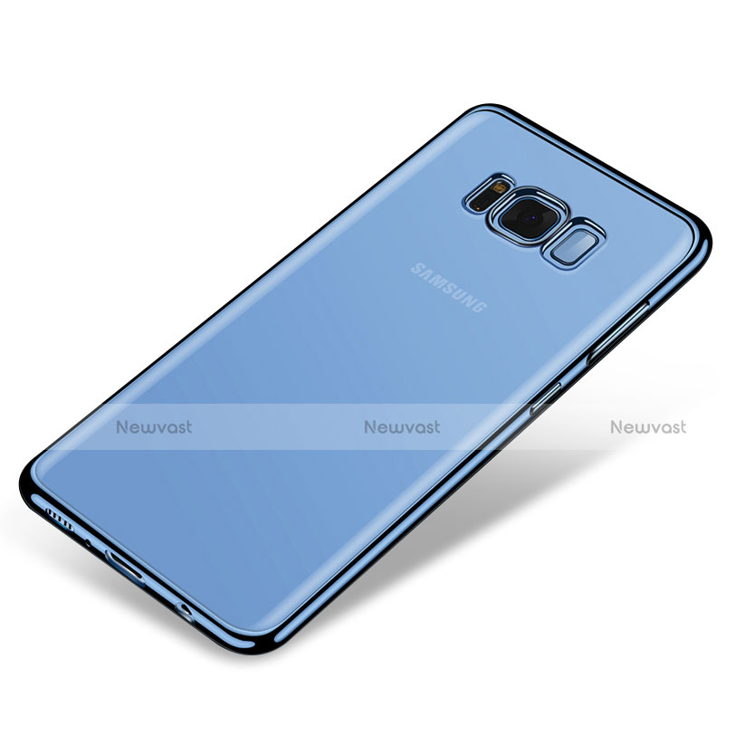 Ultra-thin Transparent TPU Soft Case H03 for Samsung Galaxy S8 Plus Blue