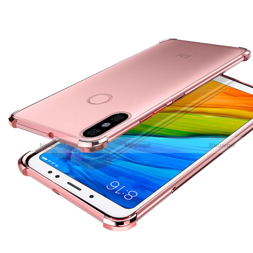 Ultra-thin Transparent TPU Soft Case H03 for Xiaomi Mi 6X Rose Gold