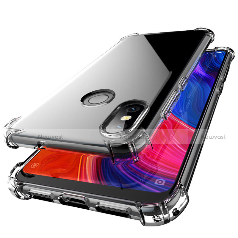 Ultra-thin Transparent TPU Soft Case H03 for Xiaomi Mi 8 Gray