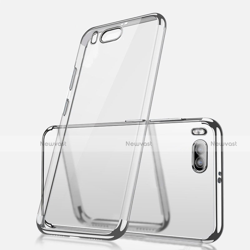 Ultra-thin Transparent TPU Soft Case H03 for Xiaomi Mi Note 3 Silver