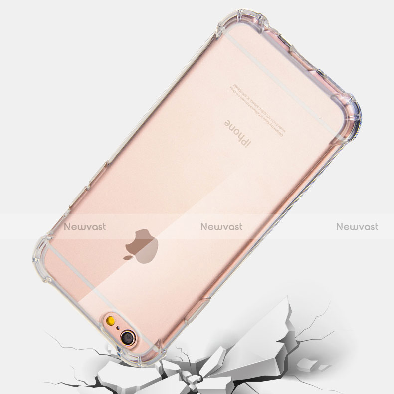 Ultra-thin Transparent TPU Soft Case H04 for Apple iPhone 6 Clear