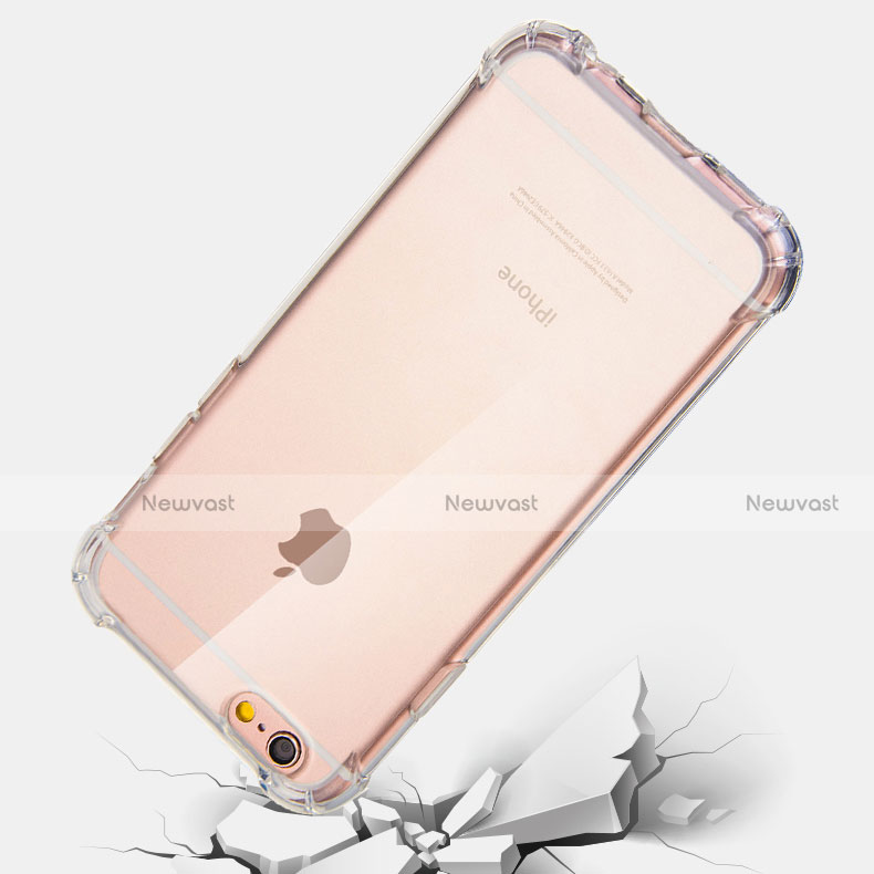 Ultra-thin Transparent TPU Soft Case H04 for Apple iPhone 6S Clear