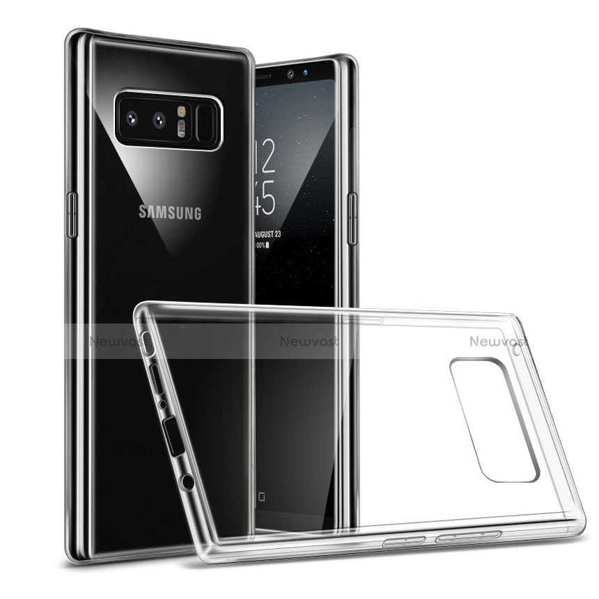 Ultra-thin Transparent TPU Soft Case H04 for Samsung Galaxy Note 8 Clear