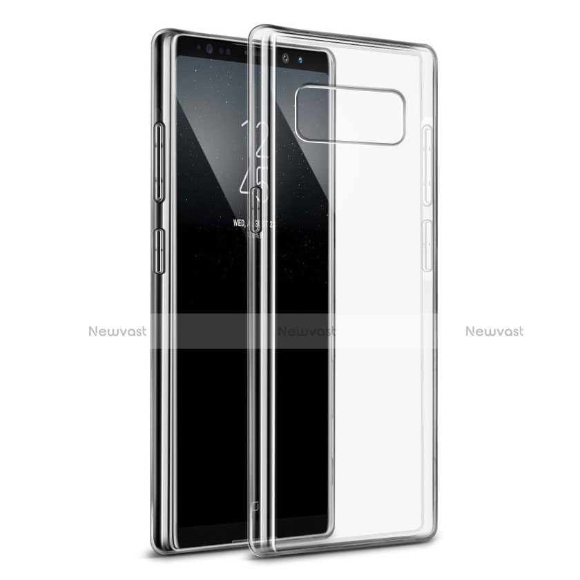 Ultra-thin Transparent TPU Soft Case H04 for Samsung Galaxy Note 8 Clear