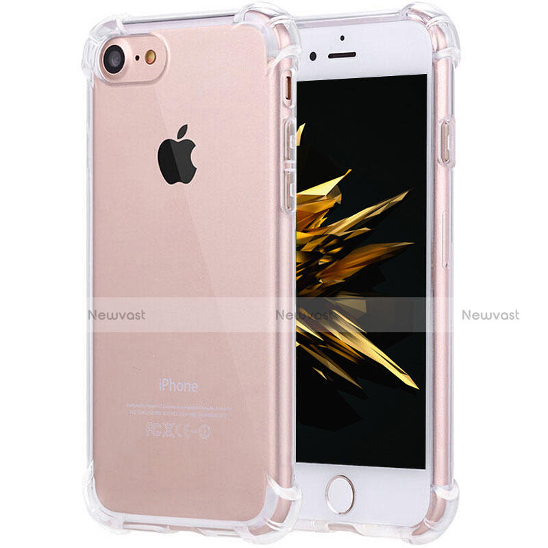 Ultra-thin Transparent TPU Soft Case H05 for Apple iPhone 7 Clear