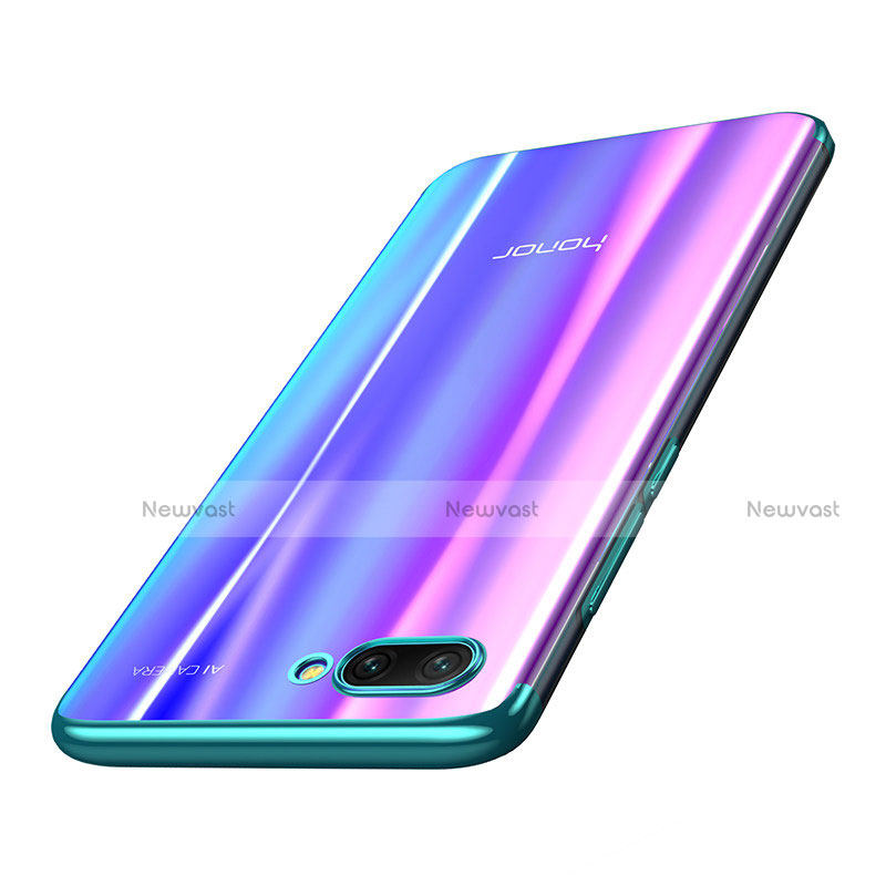 Ultra-thin Transparent TPU Soft Case H05 for Huawei Honor 10 Green