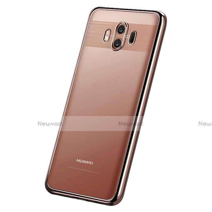 Ultra-thin Transparent TPU Soft Case H05 for Huawei Mate 10 Rose Gold