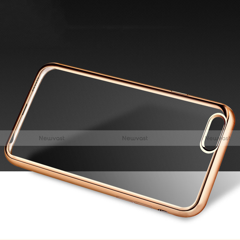 Ultra-thin Transparent TPU Soft Case H06 for Apple iPhone 6 Gold