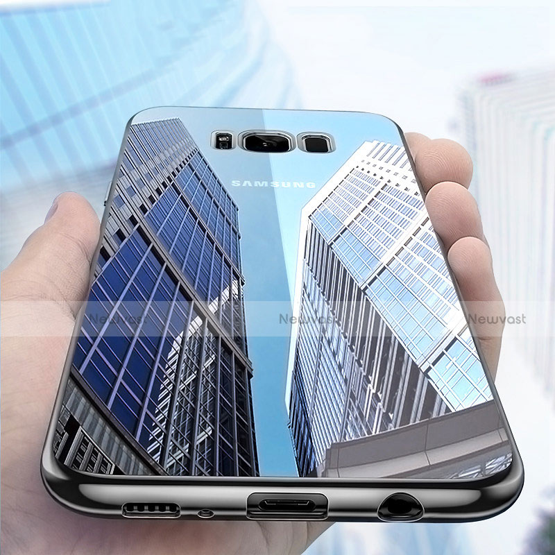 Ultra-thin Transparent TPU Soft Case H06 for Samsung Galaxy S8 Black