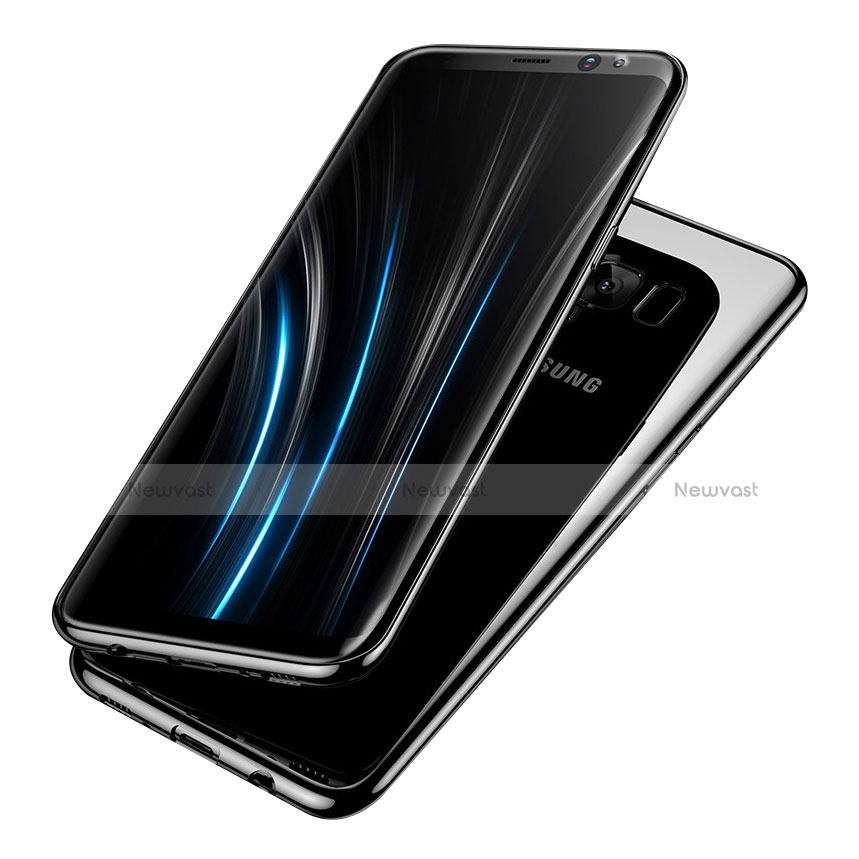 Ultra-thin Transparent TPU Soft Case H06 for Samsung Galaxy S8 Black