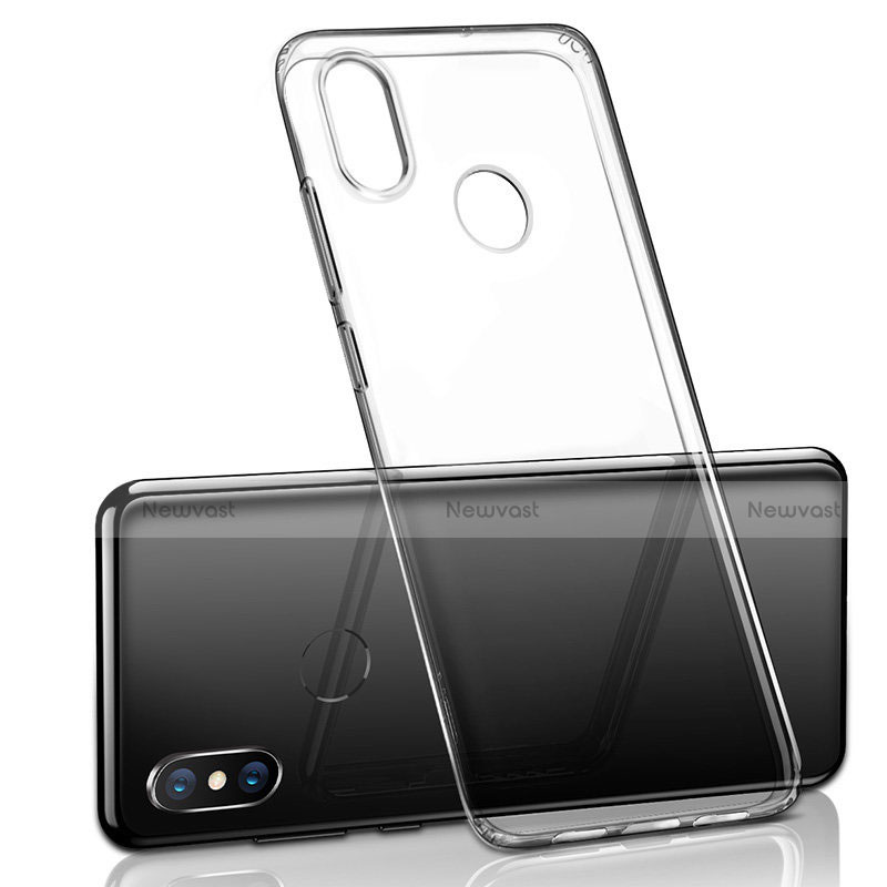 Ultra-thin Transparent TPU Soft Case H06 for Xiaomi Mi 8 Clear