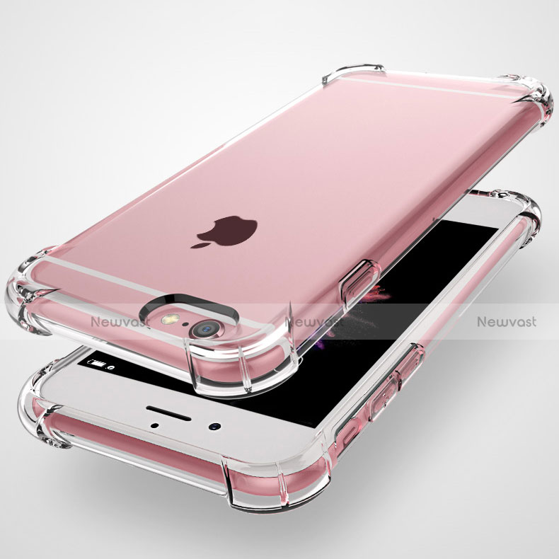 Ultra-thin Transparent TPU Soft Case H07 for Apple iPhone 6 Clear