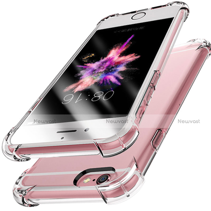 Ultra-thin Transparent TPU Soft Case H07 for Apple iPhone 6 Clear