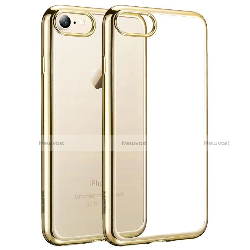 Ultra-thin Transparent TPU Soft Case H07 for Apple iPhone 8 Clear