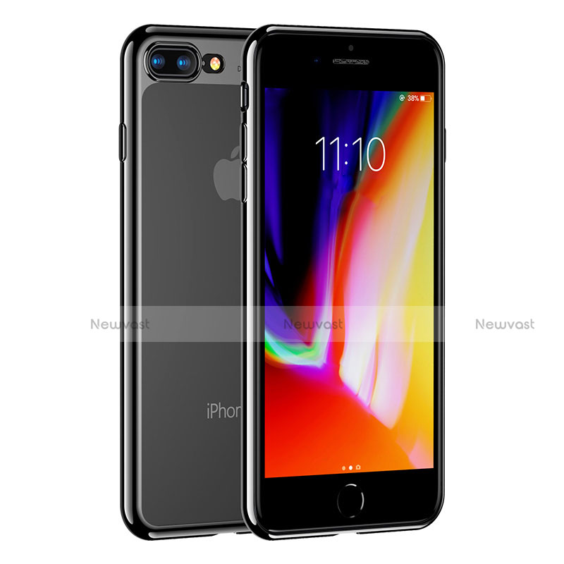 Ultra-thin Transparent TPU Soft Case H07 for Apple iPhone 8 Plus Clear