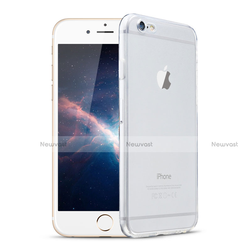 Ultra-thin Transparent TPU Soft Case H08 for Apple iPhone 6 Clear