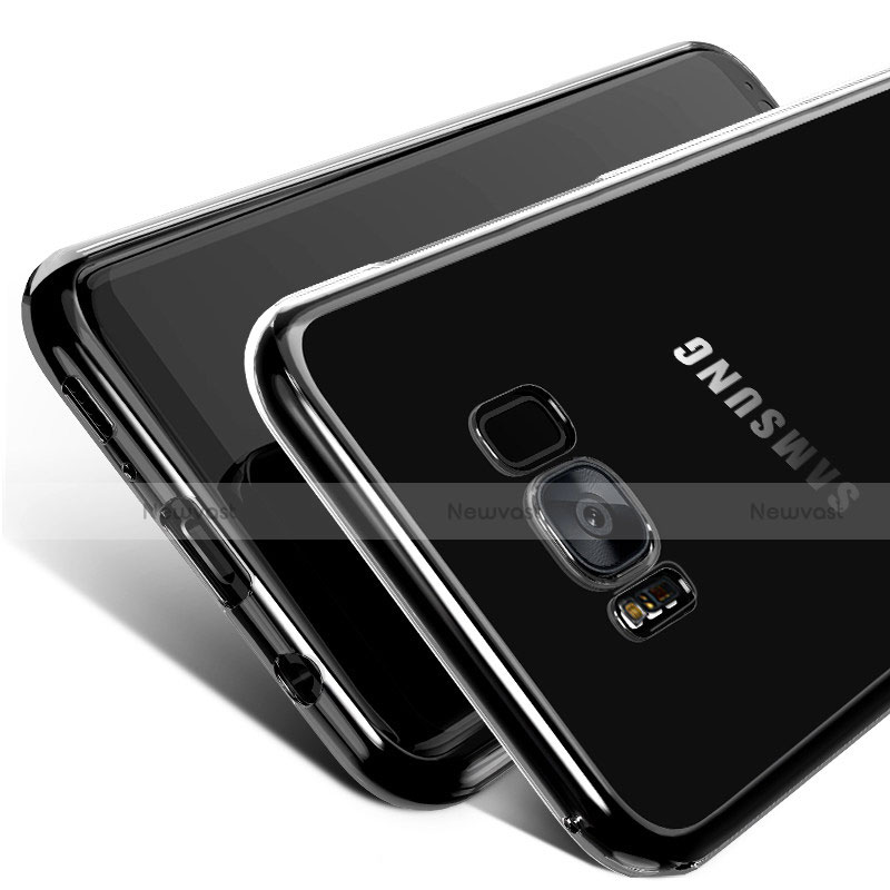 Ultra-thin Transparent TPU Soft Case H09 for Samsung Galaxy S8 Plus Black