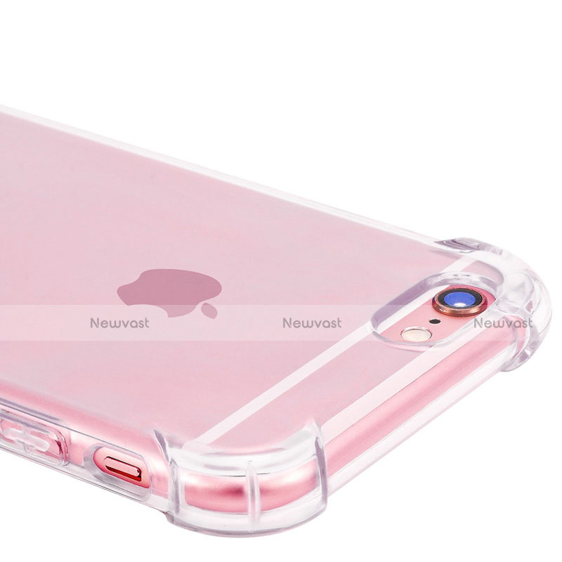 Ultra-thin Transparent TPU Soft Case H11 for Apple iPhone 6 Clear