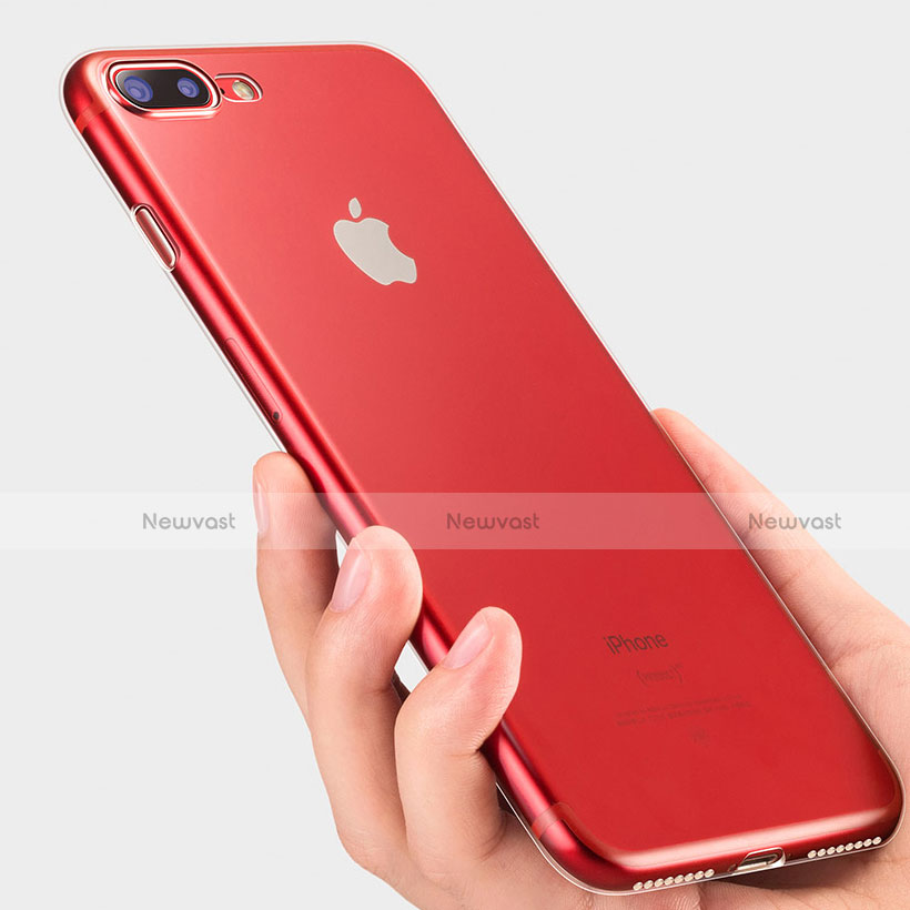 Ultra-thin Transparent TPU Soft Case H11 for Apple iPhone 8 Plus Clear