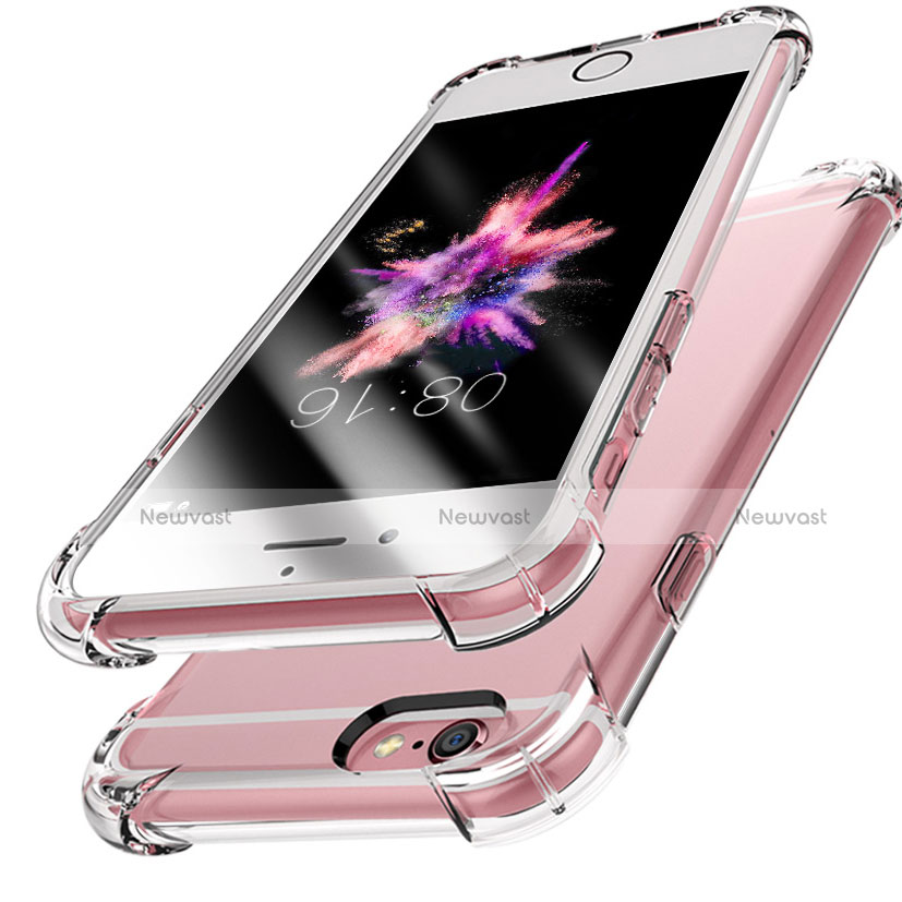 Ultra-thin Transparent TPU Soft Case H14 for Apple iPhone 6S Clear