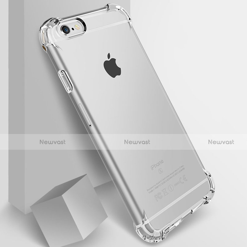 Ultra-thin Transparent TPU Soft Case H14 for Apple iPhone 6S Clear