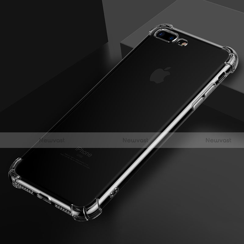 Ultra-thin Transparent TPU Soft Case H14 for Apple iPhone 8 Plus Clear