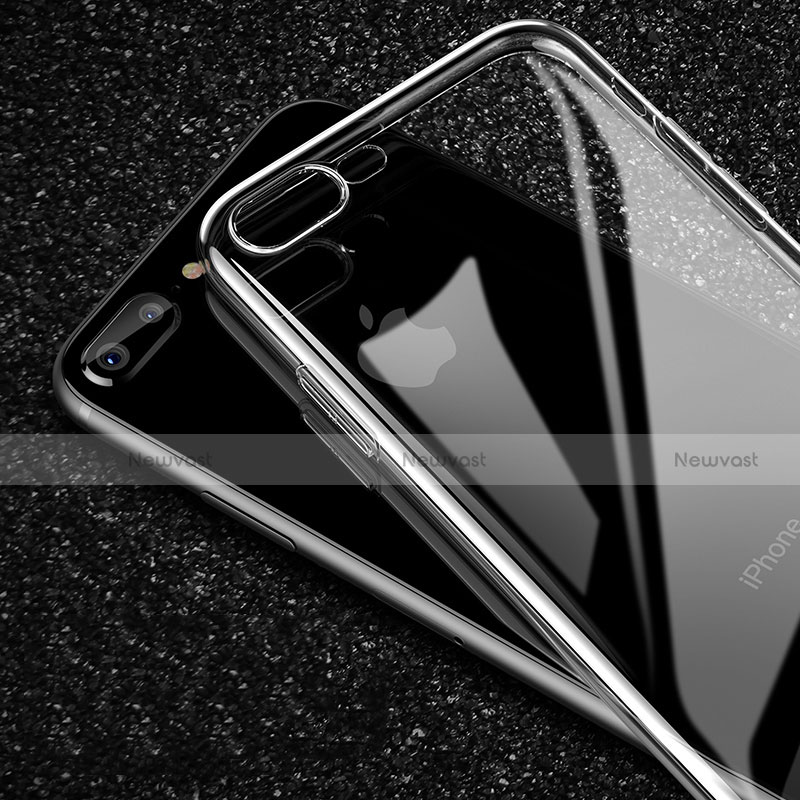 Ultra-thin Transparent TPU Soft Case H15 for Apple iPhone 8 Plus Clear