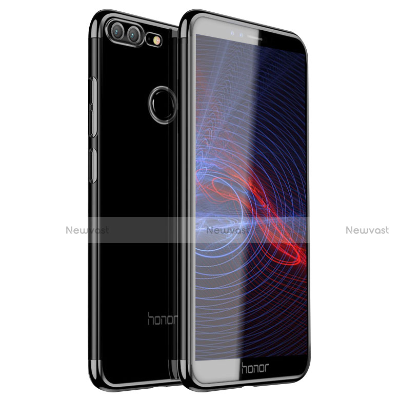 Ultra-thin Transparent TPU Soft Case H16 for Huawei Honor 9 Lite Black