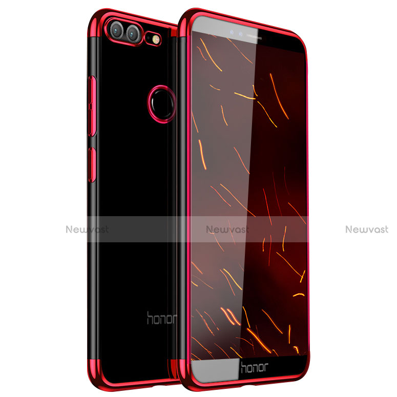 Ultra-thin Transparent TPU Soft Case H16 for Huawei Honor 9 Lite Red