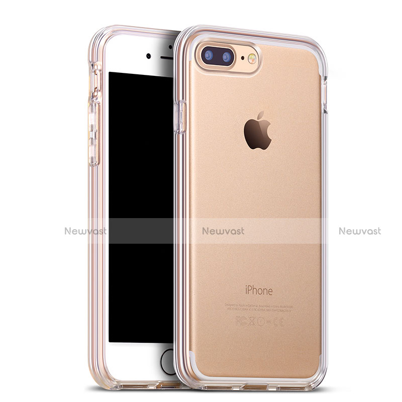 Ultra-thin Transparent TPU Soft Case H17 for Apple iPhone 8 Plus Clear