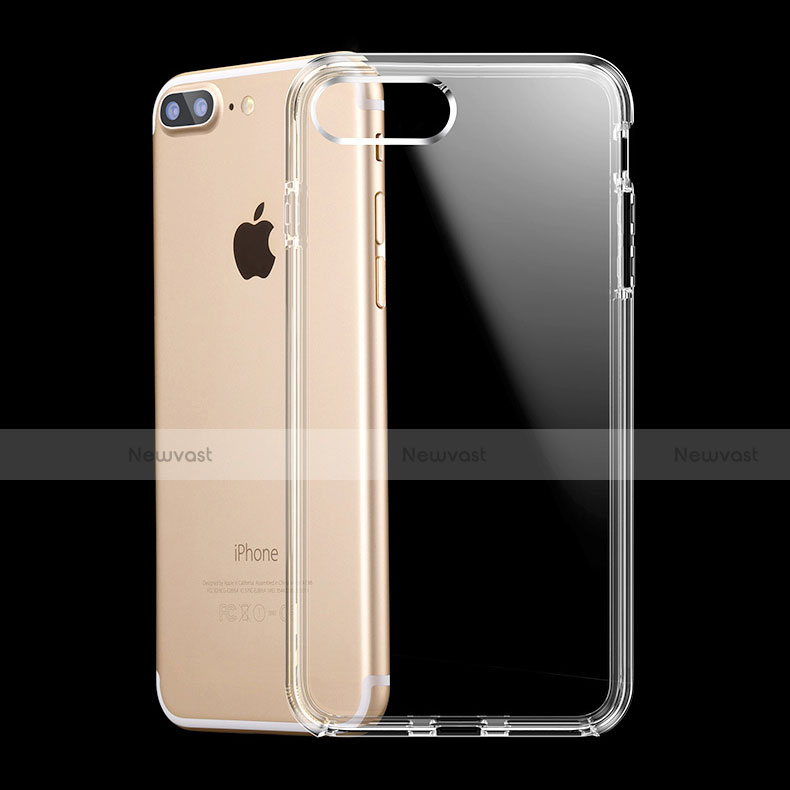 Ultra-thin Transparent TPU Soft Case H17 for Apple iPhone 8 Plus Clear