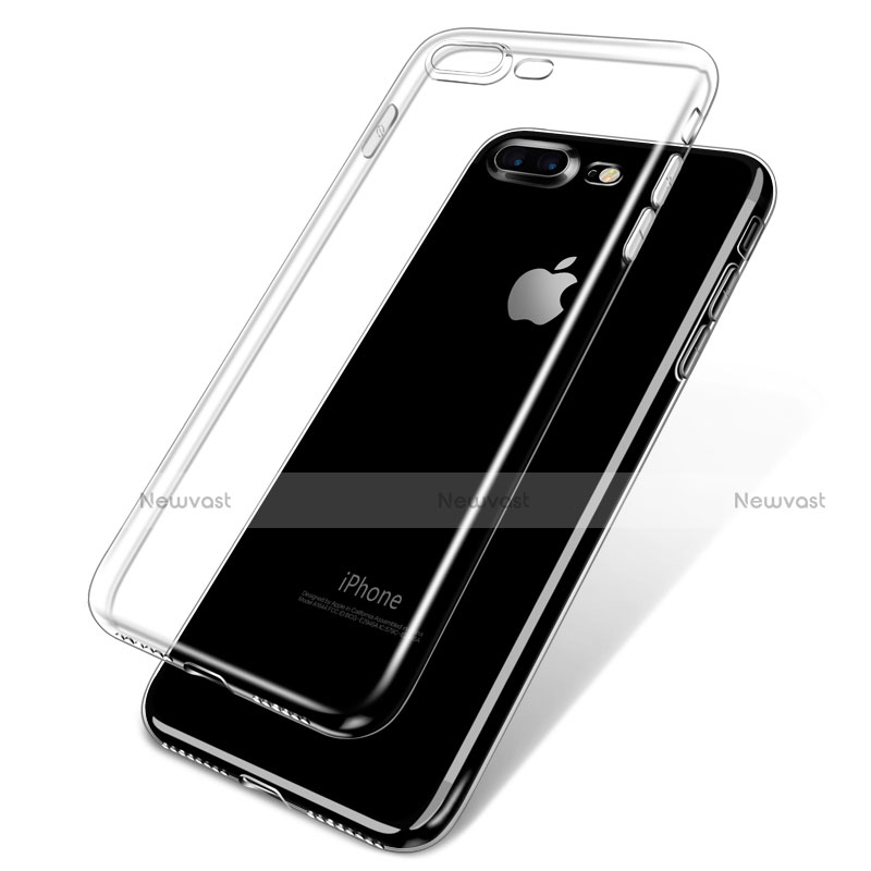 Ultra-thin Transparent TPU Soft Case H18 for Apple iPhone 8 Plus Clear