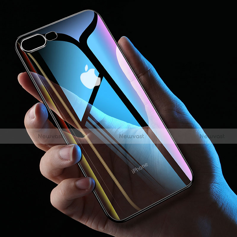 Ultra-thin Transparent TPU Soft Case HC01 for Apple iPhone 8 Plus Black