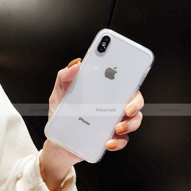 Ultra-thin Transparent TPU Soft Case K01 for Apple iPhone Xs Clear